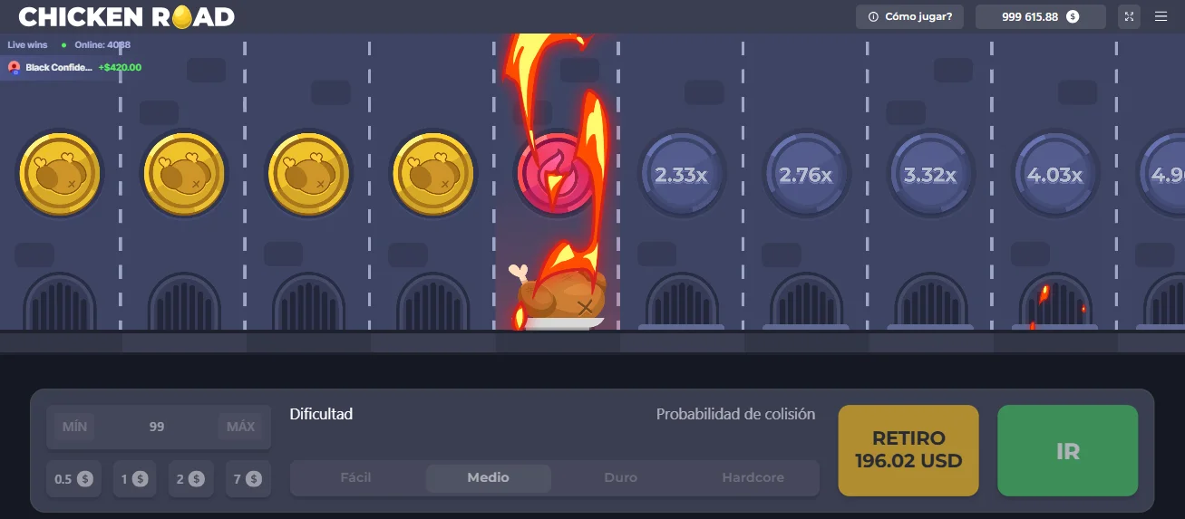 Chicken Road Demo Juego