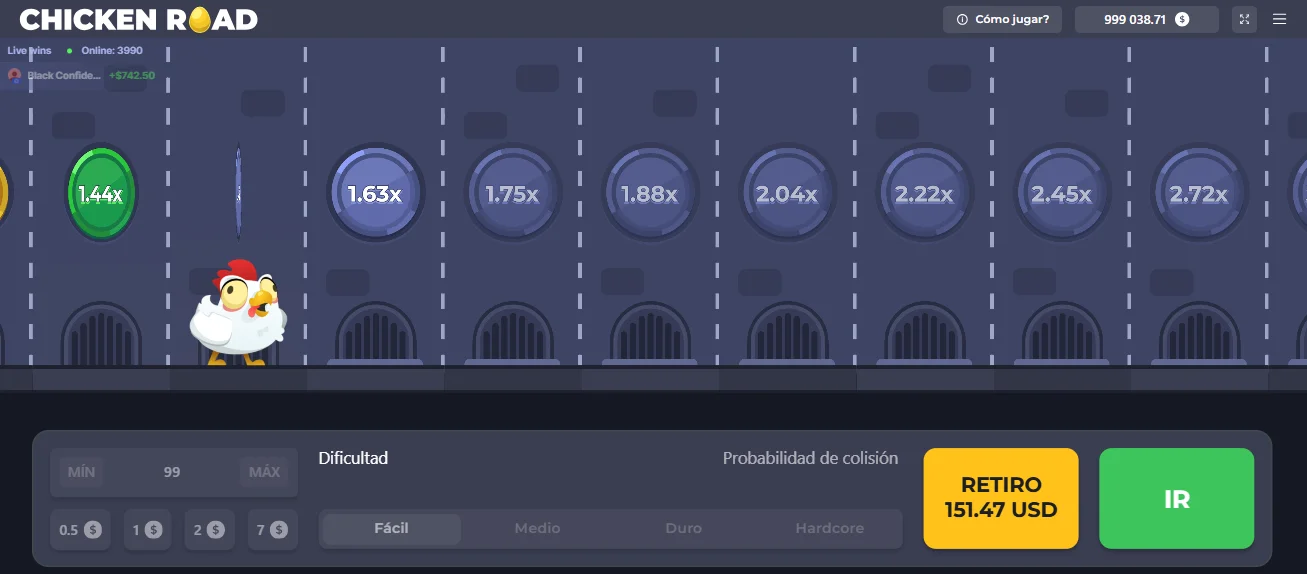 Juego de la Gallina Demo
