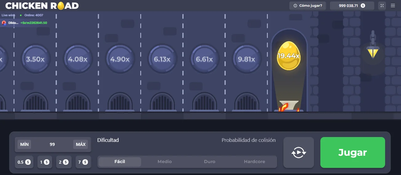 Juego Chicken Road